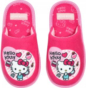 Merkloos Stamion Pantoffels Hello Kitty Polyester tpr Roze- 28