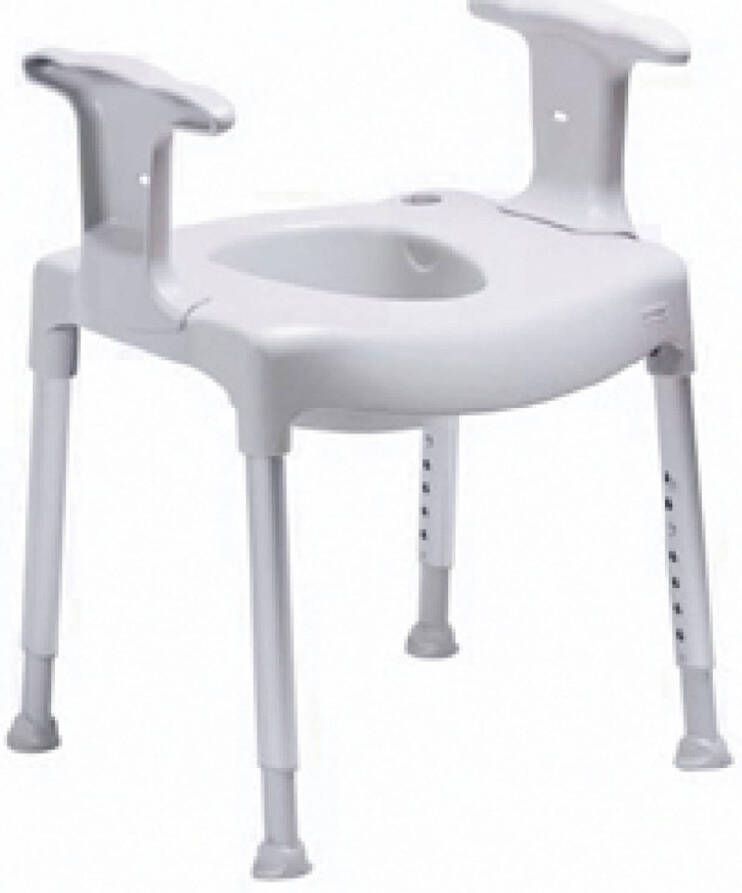 Etac Swift douche - toiletstoel staand 42x57 cm max 130kg grijs
