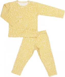 Merkloos Trixie Pyjama Lang Junior Katoen Geel- 2 Jaar