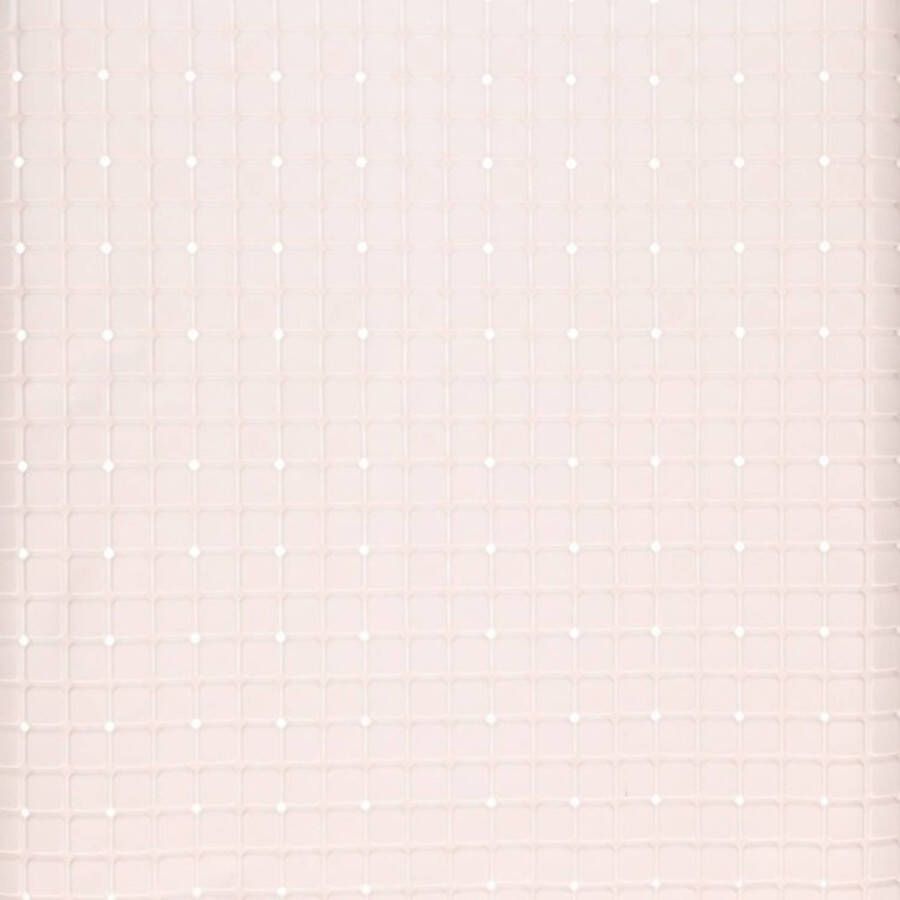 Merkloos Witte douchemat anti-slip 55 x 55 cm Badmatjes