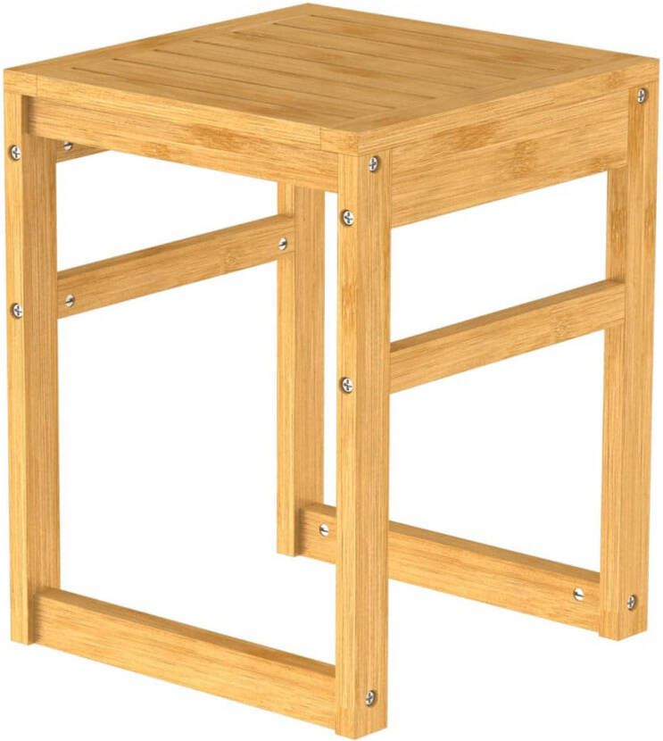 EISL Badkamerkruk 35x35x45 cm bamboe