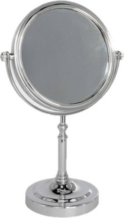 Gerimport Make up spiegeltje op standaard 16 cm diameter Make-up spiegeltjes