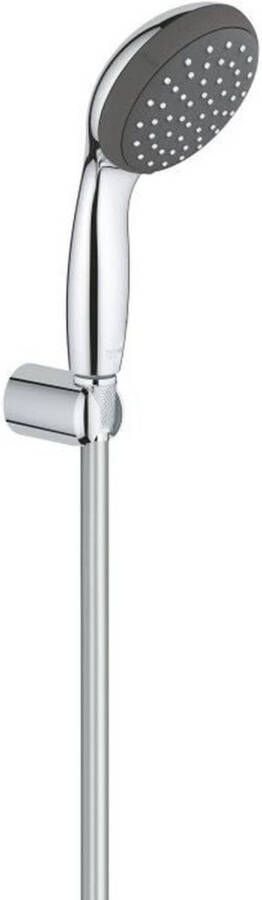 Grohe Start Vitalo Start 100 Handdoucheset 1 straalsoort rond met houder gladde slang 175cm chroom 27944000