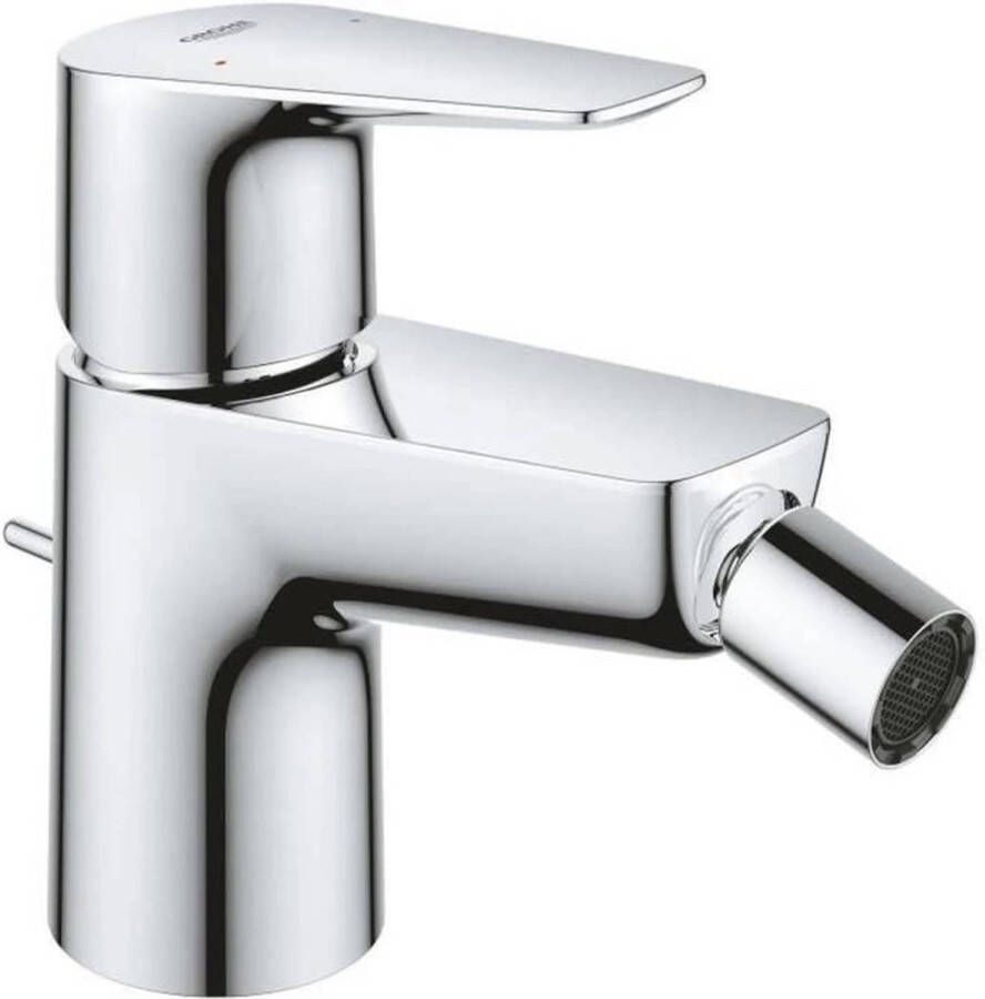 GROHE Bidet Start Edge ééngreepsmengkraan Mengkraan met afloop Waterbesparende beluchter Chroom 23345001