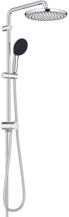Grohe Vitalio Start250 flex douchesysteem m. omstelkraan wandmontagem. hoofdd. 2 straalsoorten +handd. 2 straalsoortenchroom 26680001