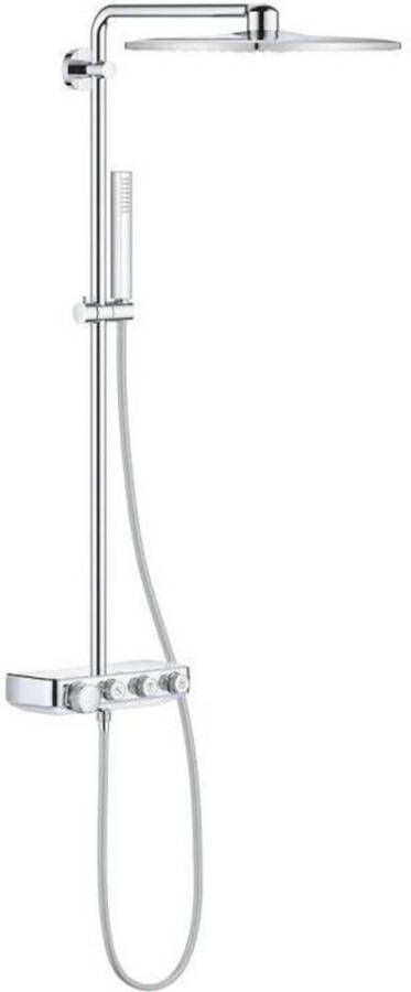 GROHE Euphoria Smartcontrol system 310 Duo Douchethermostaat douchesysteem vierkant wand eengreeps 2-gats 150mm hart chroom