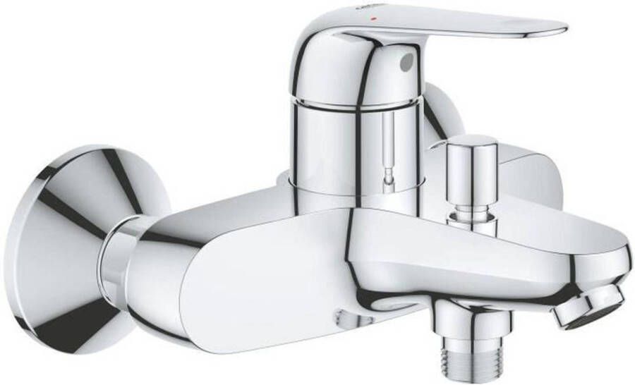 GROHE Eéngreeps bad- douchemengkraan Swift 24335001 Chroom Opbouwwandmontage