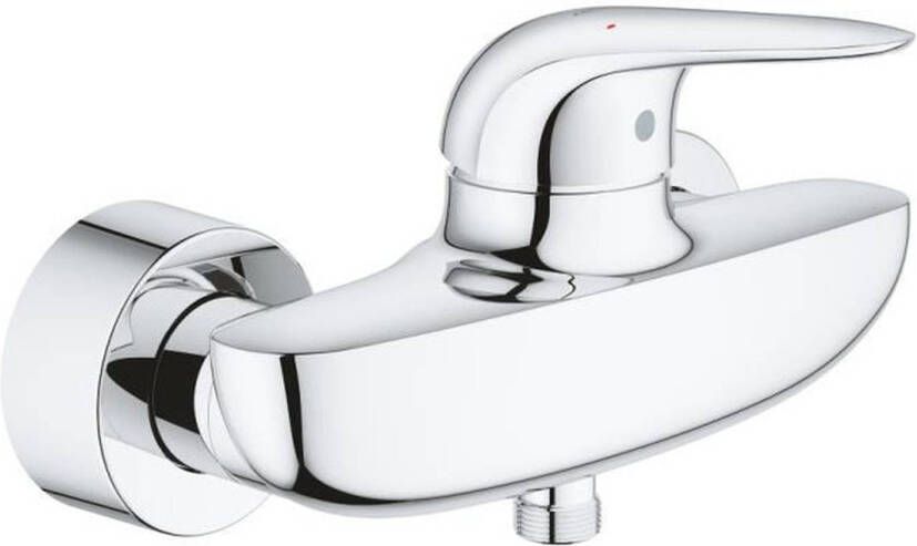 GROHE QUICKFIX Grohe Wave New douchemengkraan eengreeps 2-gats 150mm hartafstand met koppelingen chroom 32287001
