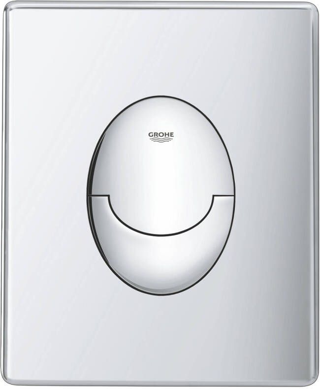 GROHE Start WC bedieningspaneel verticale installatie 2 drukknoppen onderbreekbaar 156x197mm 38964000