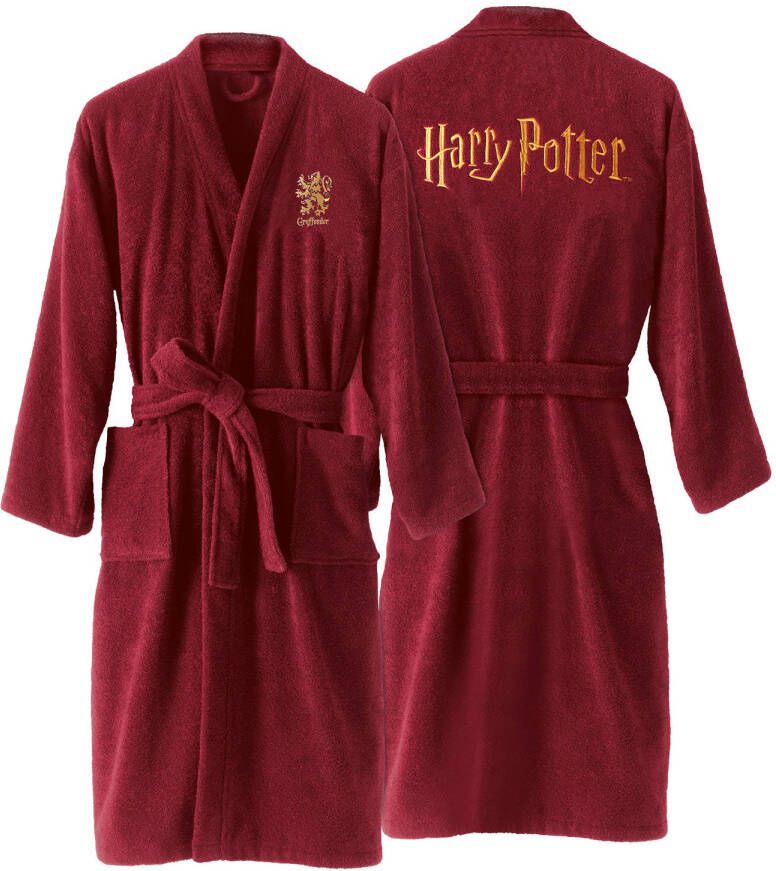 Harry Potter Badjas Gryffindor Medium Heren Katoen