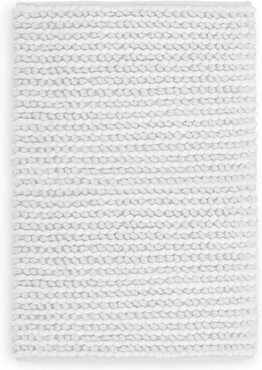 Heckett & Lane Mylene badmat 60% polyester 40% katoen Badmat (60x100 cm) Wit