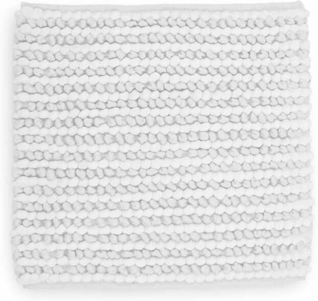 Heckett & Lane Mylene badmat 60% polyester 40% katoen Badmat (60x60 cm) Wit