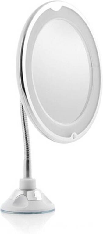 Innovagoods LED vergrotende spiegel met Flexibele Arm en Zuignap Mizoom
