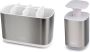 Joseph Giftset Bathroom Beauties Set van 2 Stuks Roestvast Staal Zilver - Thumbnail 1