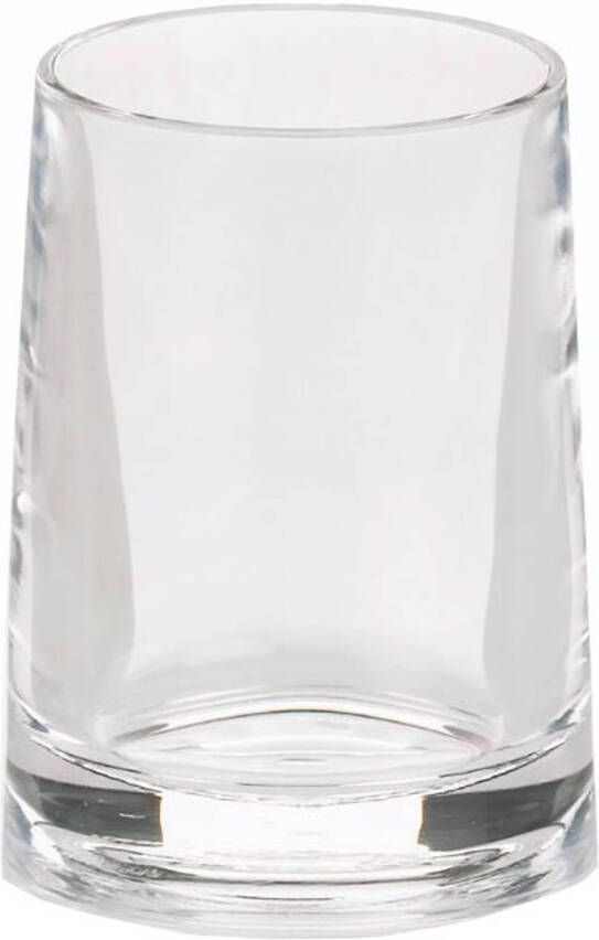 Kela drinkbeker Sinfonie 7 5 x 9 5 cm acryl transparant