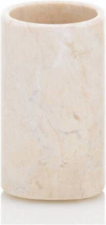 Kela Marble Drinkbeker Badkamer Beige