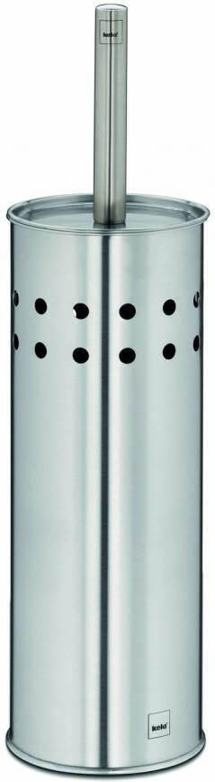 Kela Toiletborstel Bodo 37 5 Cm Staal Zilver 2-delig
