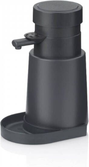 Kela Zeep- en Desinfectie Dispenser 0.45 L Donker Grijs | Aurie