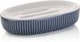 Kela Zeephouder Keramiek Rook Blauw | Ava - Thumbnail 1