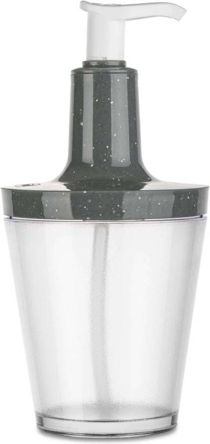 Koziol Recycled Flow Zeepdispenser 250 ml Kunststof Grijs