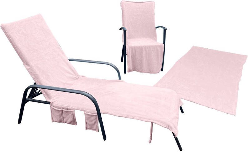 Linnick Strandlaken Voordeel Combi Pakket light pink