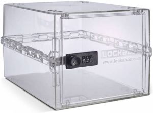 Lockabox One Afsluitbare Medicijnbox Doorzichtig
