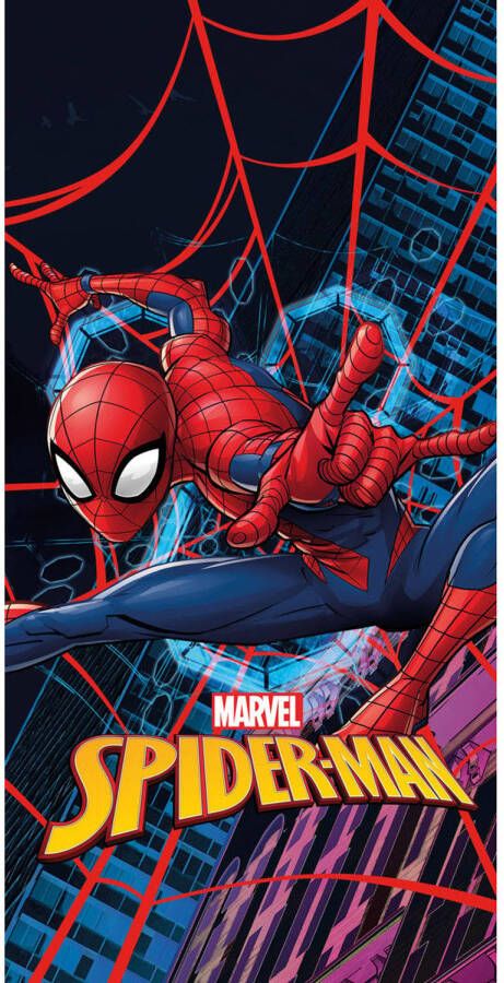 Marvel Strandlaken Web Adventure 70 x 140 cm Katoen