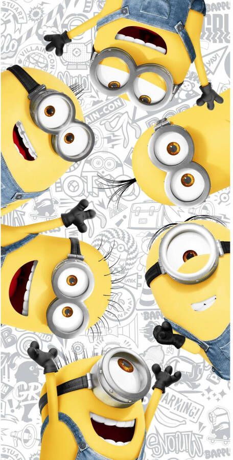 Minions 2 Strandlaken Friends 70 x 140 cm Katoen