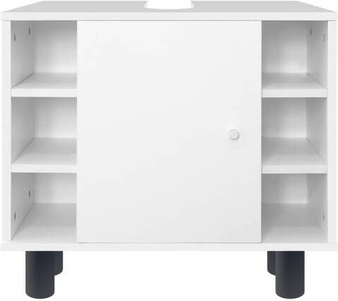 ML-Design wastafelonderkast wit 60x54x32 cm gemaakt van MDF