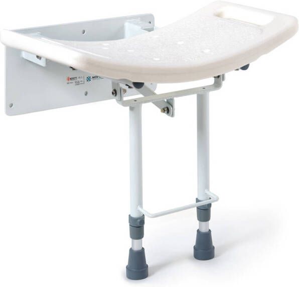 Moretti douchestoel opklapbaar compact wandmodel