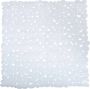 MSV Douche bad anti-slip mat badkamer pvc wit 53 x 53 cm Badmatjes - Thumbnail 1