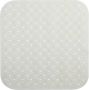 MSV Douche bad anti-slip mat badkamer rubber wit 54 x 54 cm Badmatjes - Thumbnail 1