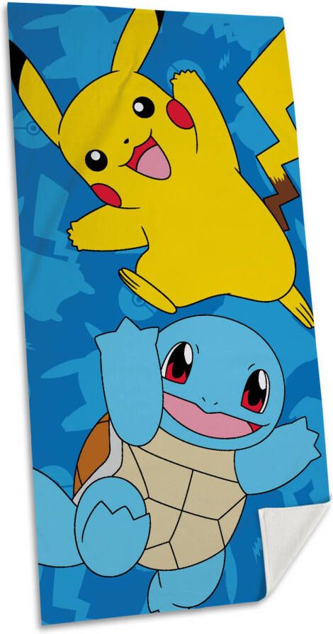 Pokémon Pokemon strand badlaken 70 x 140 cm katoen voor kinderen Strandlakens