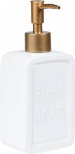 QUVIO Zeep Dispenser 'Pure Soap' Wit