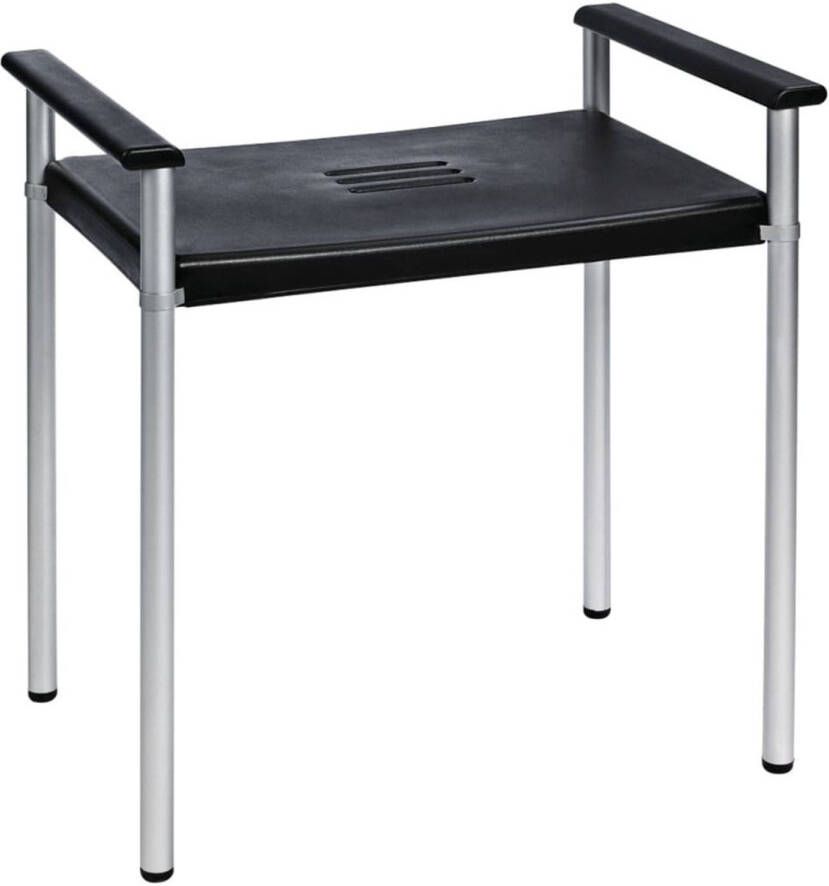 Ridder badkamerkruk 29.5x49x52cm hoogte verstelbaar inklapbaar Aluminium 73.1225 - Foto 10