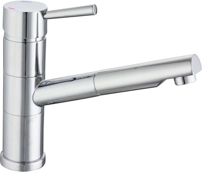 Schütte Keukenmengkraan Schutte Unicorn Draaibare En Uittrekbare Uitloop Chroom - Foto 2