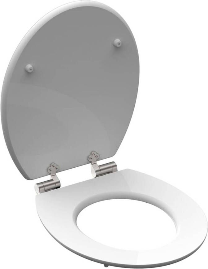 Schütte SCH??TTE Toiletbril met soft-close POOLSIDE MDF hoogglans