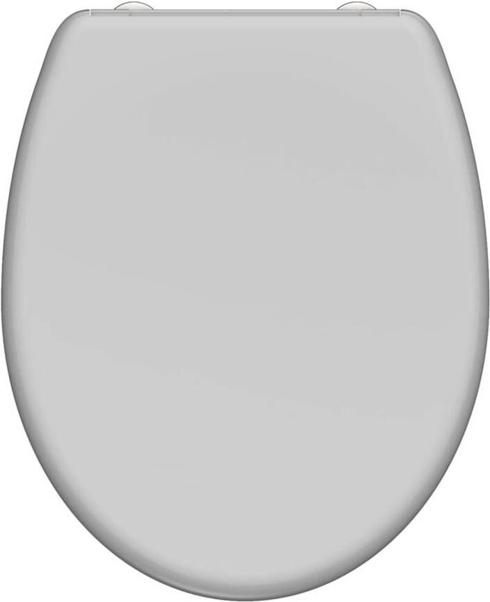 Schütte SCH??TTE Toiletbril met soft-close quick-release GREY duroplast