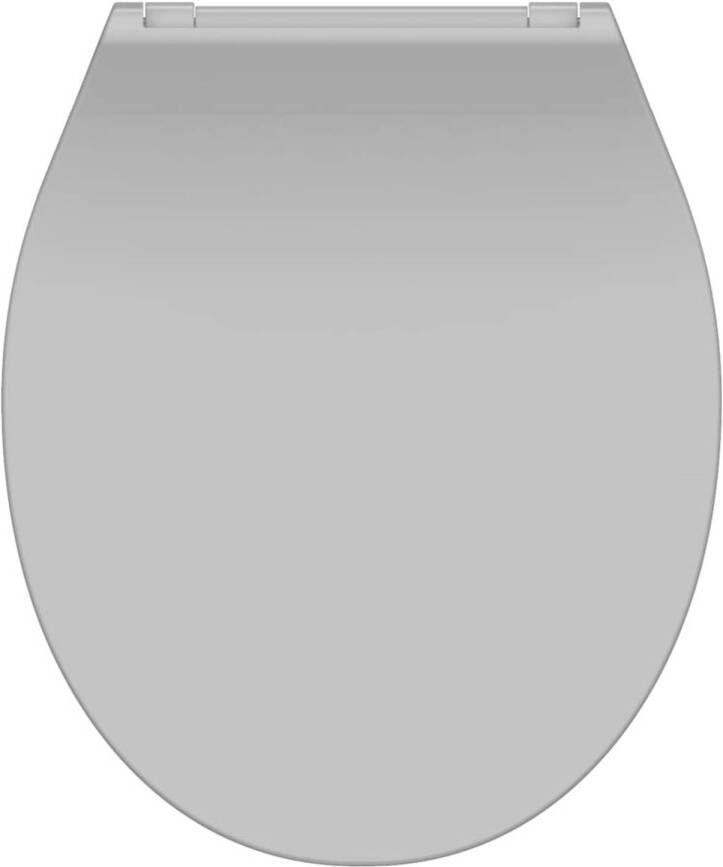 Schütte Toiletbril Met Soft-close Slim Grey Duroplast Grijs