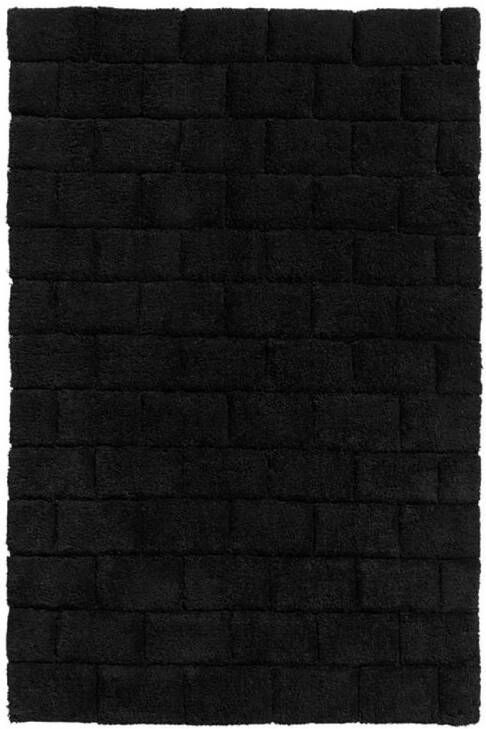 Seahorse Metro badmat 60 x 90 cm Black