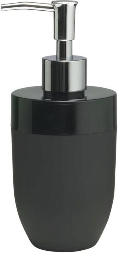 Douche Concurrent Zeepdispenser Sealskin Bloom ABS Zwart 7.5x17.5cm