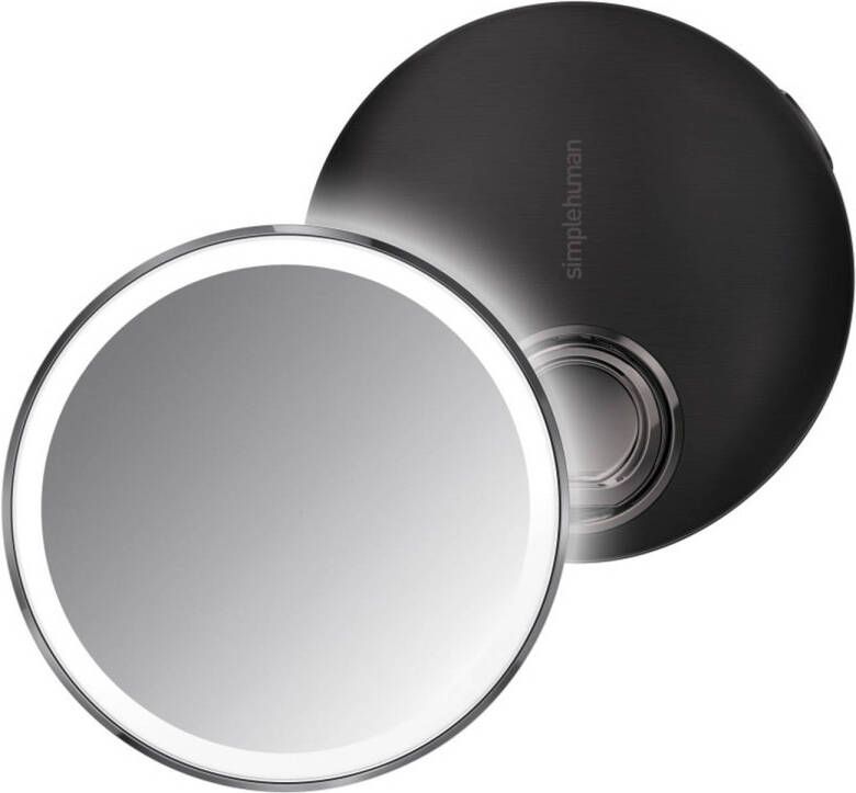 Simplehuman Spiegel met Sensor Compact 3x Vergroting Zwart