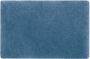 Spirella badkamer vloer kleedje badmat tapijt hoogpolig en luxe uitvoering blauw 40 x 60 cm Microfiber Badmatj - Thumbnail 1