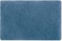 Spirella badkamer vloer kleedje badmat tapijt hoogpolig en luxe uitvoering blauw 50 x 80 cm Microfiber Badmatj - Thumbnail 1