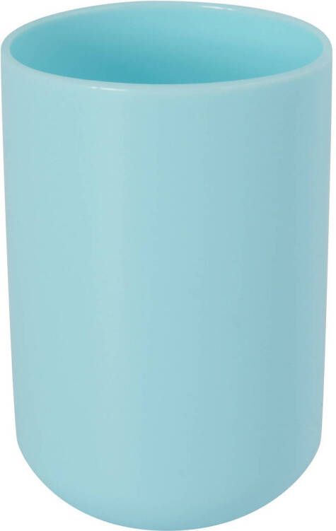 Spirella MSV Badkamer drinkbeker Porto PS kunststof mintgroen 7 x 10 cm Tandenborstelhouders