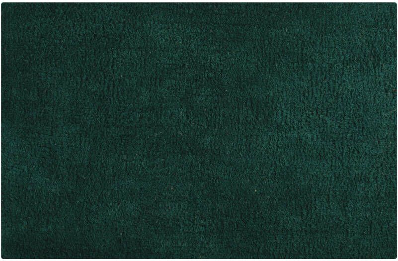 MSV Badkamerkleedje badmat tapijt voor de vloer donkergroen 40 x 60 cm Badmatjes