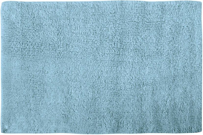 MSV Badkamerkleedje badmat tapijt voor de vloer lichtblauw 40 x 60 cm Badmatjes