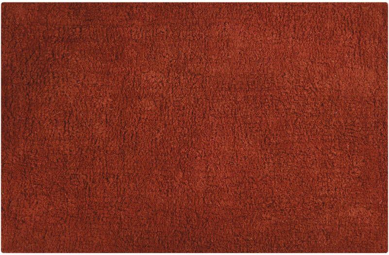 MSV Badkamerkleedje badmat tapijt voor de vloer terracotta 40 x 60 cm Badmatjes