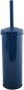 Spirella MSV Industrial Toilet wc-borstel houder metaal marine blauw 38cm Toiletborstels - Thumbnail 1