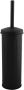Spirella MSV Industrial Toilet wc-borstel houder metaal zwart 38 cm Toiletborstels - Thumbnail 1